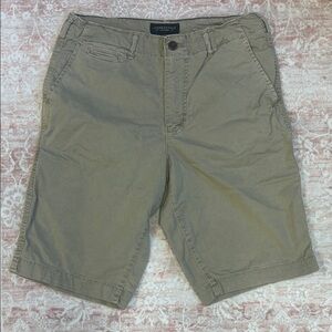 American Eagle Outfitters Khaki Flat Front Shorts